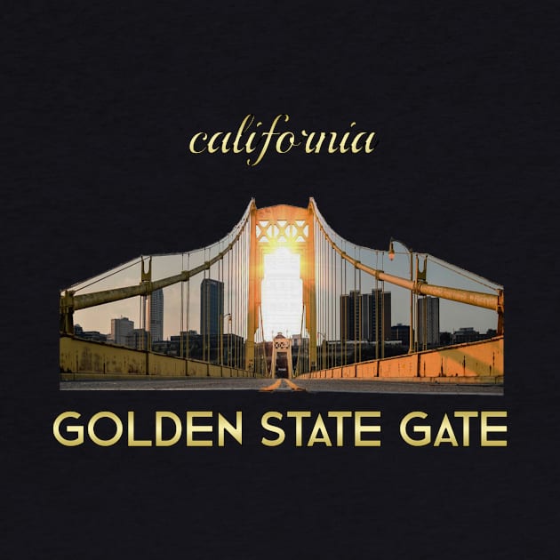 shiny california golden state gate by golden23